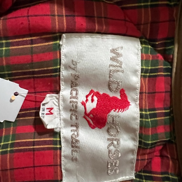 Vintage khaki quilted jacket - Wild Horses by Pacific Trail - Picture 3 of 5